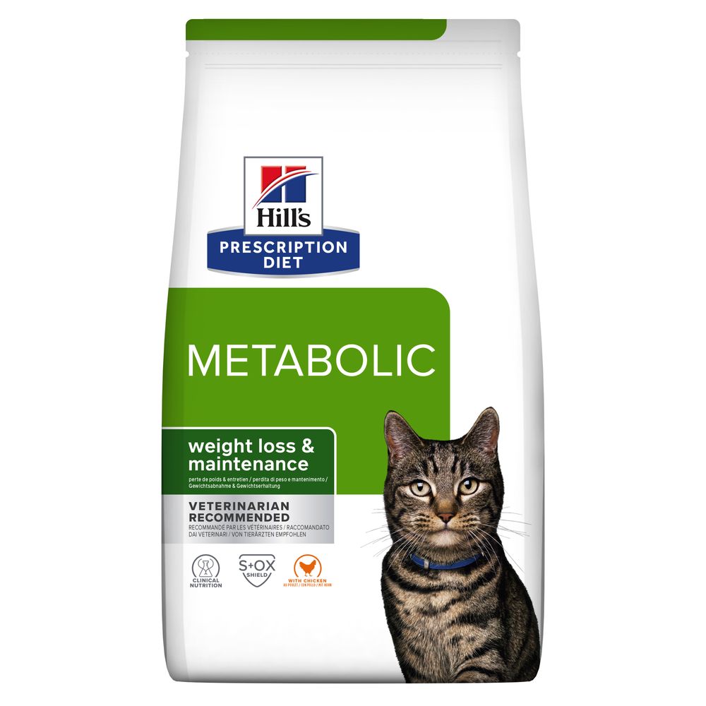 605941 Hill’s PRESCRIPTION DIET Metabolic Сухий корм для котів для контролю та зниження ваги, з куркою