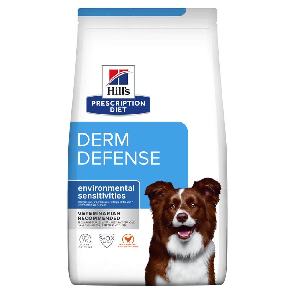 606051 Hill’s PRESCRIPTION DIET Derm Defense Сухий корм при атопічному дерматиті у собак, з куркою